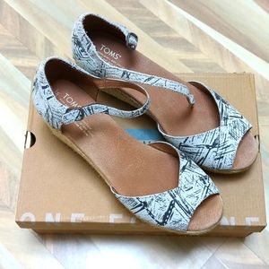 Toms wedge sandals